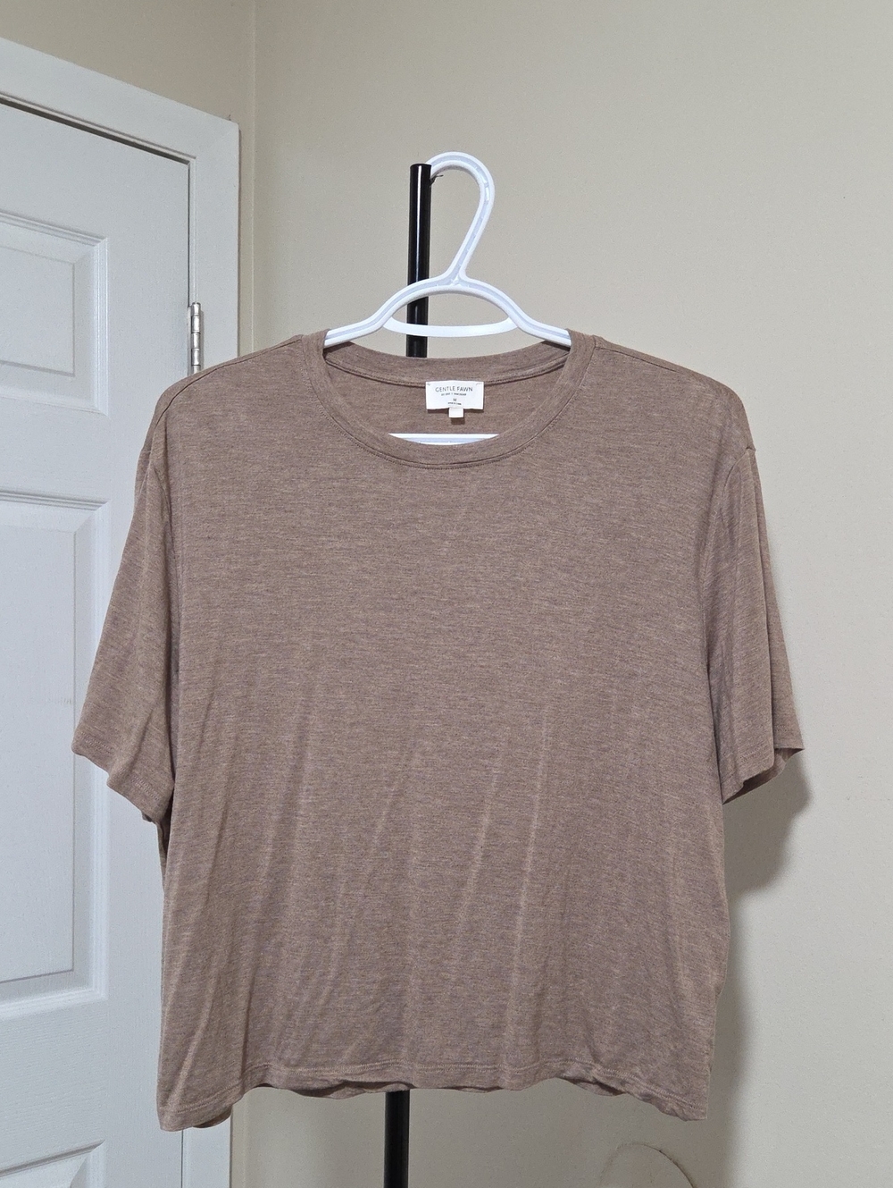 Gentle Fawn Short Sleeve Crewneck Tee - Taupe